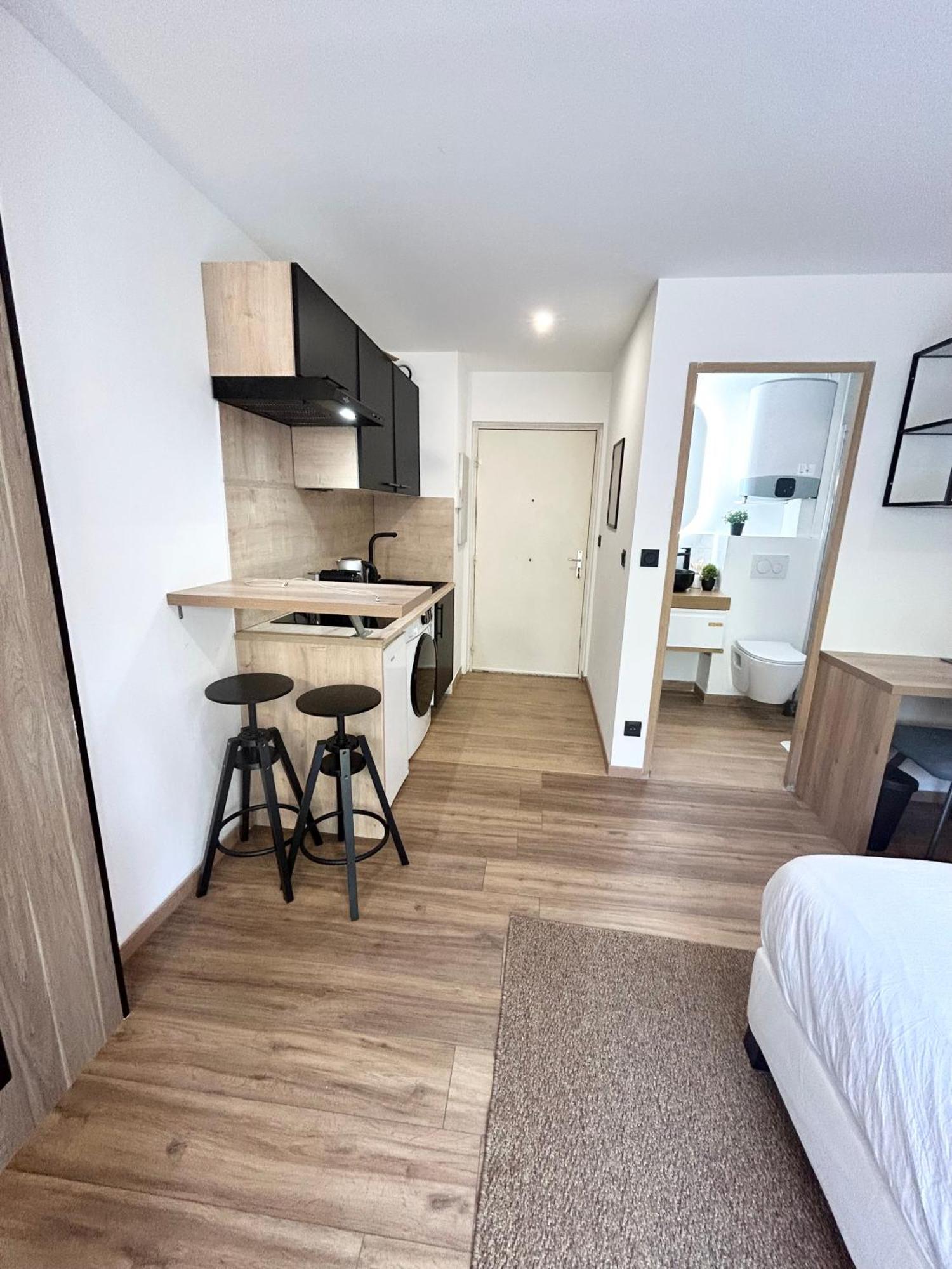 Studio 100M Gare Part-Dieu/Terrasse/Parking Prive Lione Esterno foto